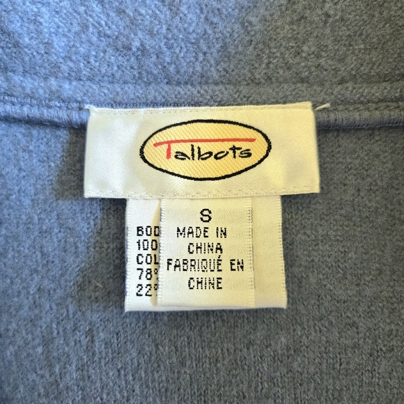 ( Talbots ) 100% Soft Wool Button-Front Vest - Picture 9 of 10